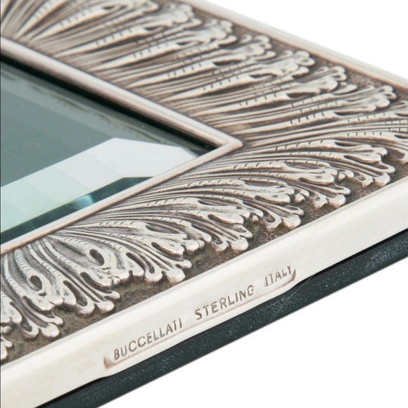 BUCCELLATI Sterling silver linen fold picture fram - Picture 5 of 8